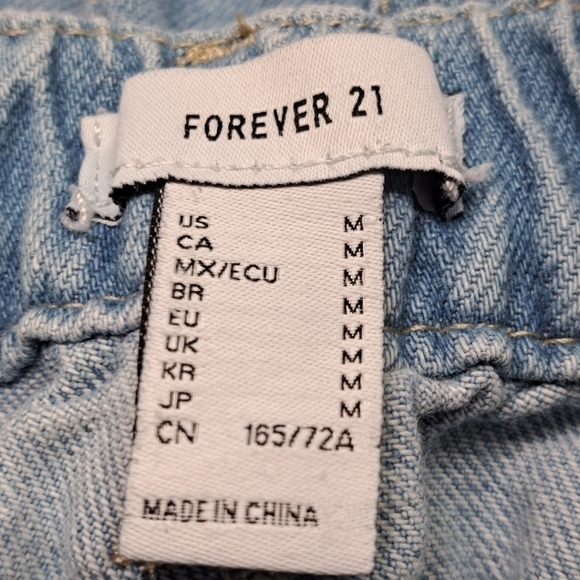 Denim Cargo High Waist Joggers    Size 9/10 - Picture 7 of 7